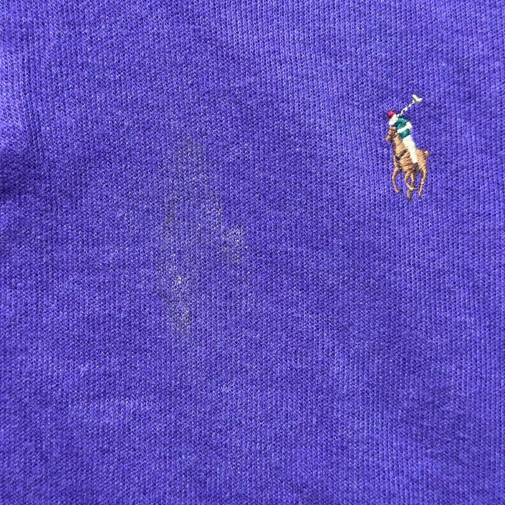 Ralph Lauren Polo Purple Estate Rib Sweater - Picture 3 of 4